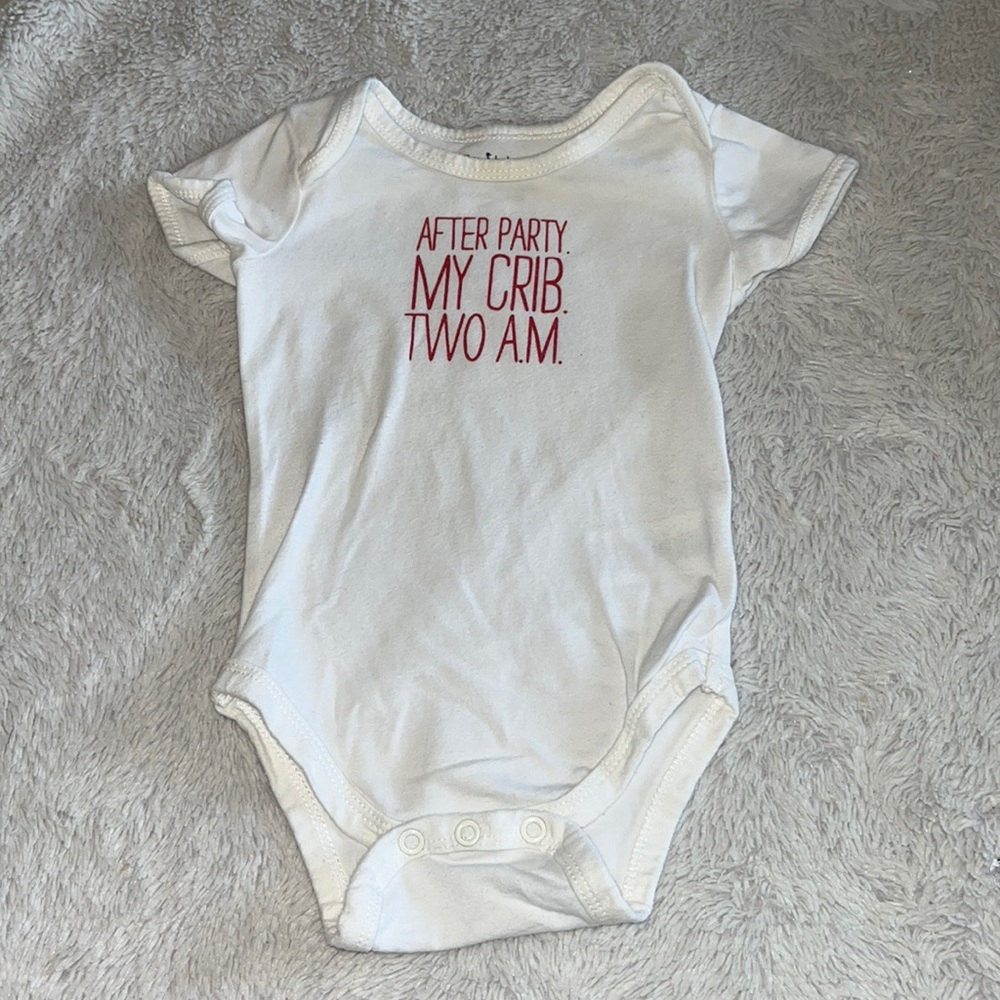 (3 for $10) indigo 6-12 month baby bodysuit